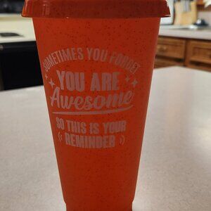 24 Oz. Plastic Tumbler with Lid
